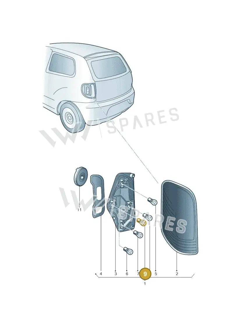 N0177192 — Skoda Citigo (2011-2019) diagram 727945000, position 9
