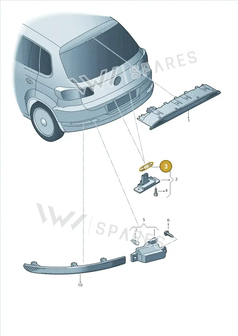 N0177254 — Volkswagen Tiguan (2011-2018) diagram 719945100, position 3