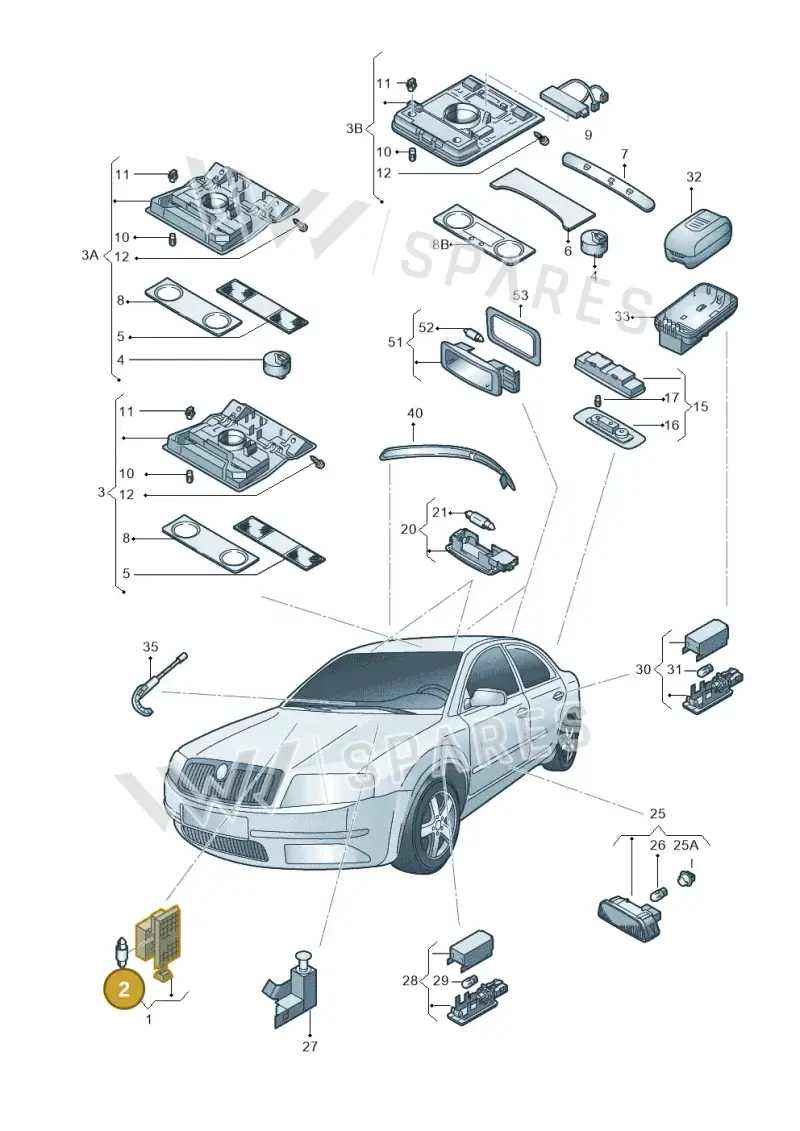 N0177262 — Skoda Superb (2013-2015) diagram 632947000, position 2