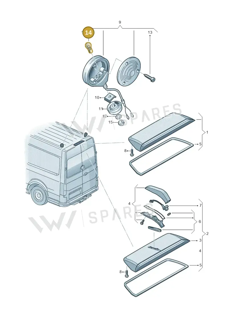N0177322 — Volkswagen MAN TGE 55 (2016-2021) diagram 806945100, position 14