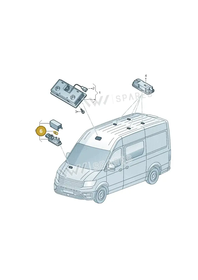 N0177522 — Volkswagen E-Crafter 35 (2018-2024) diagram 599947000, position 6