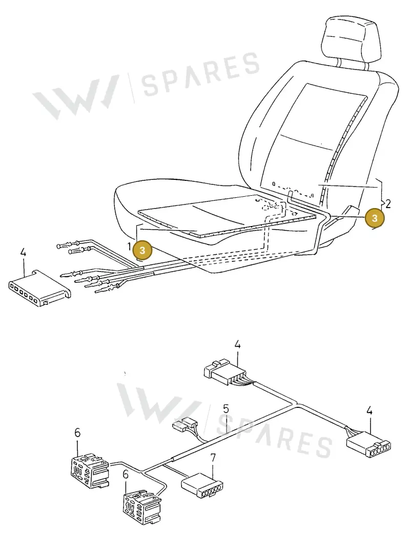 N0180075 — SEAT TOLEDO        SEAT MOD.97>99 (1996-1999) diagram 130963100, position 3