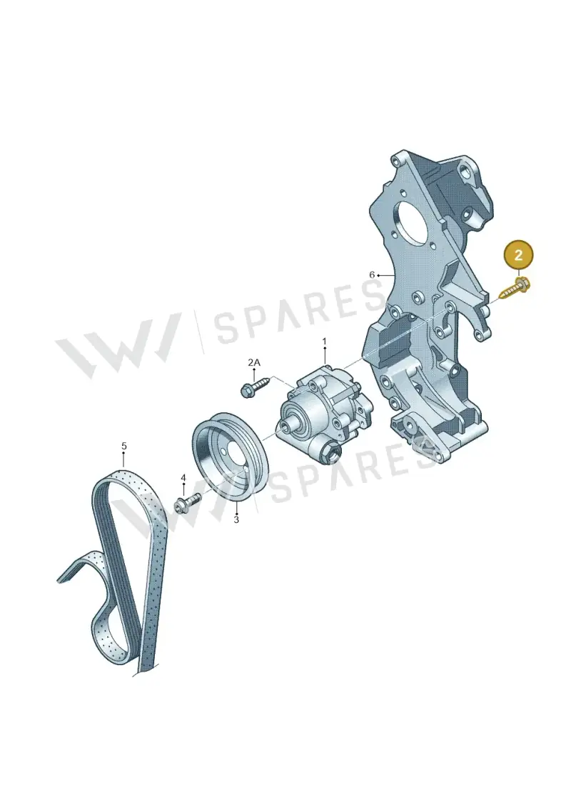 N0195315 — Volkswagen Jetta 2.0 (2015-2015) diagram 194145200, position 2