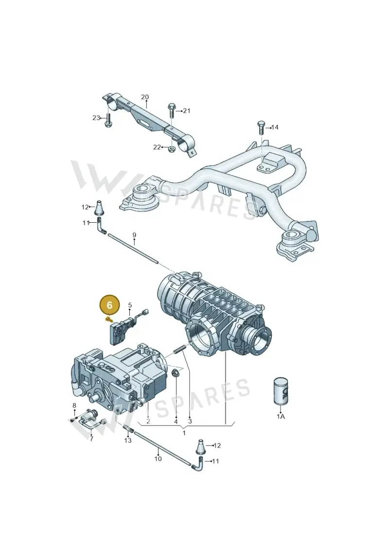 N0200005 — Volkswagen Sharan (2008-2010) diagram 244525100, position 6