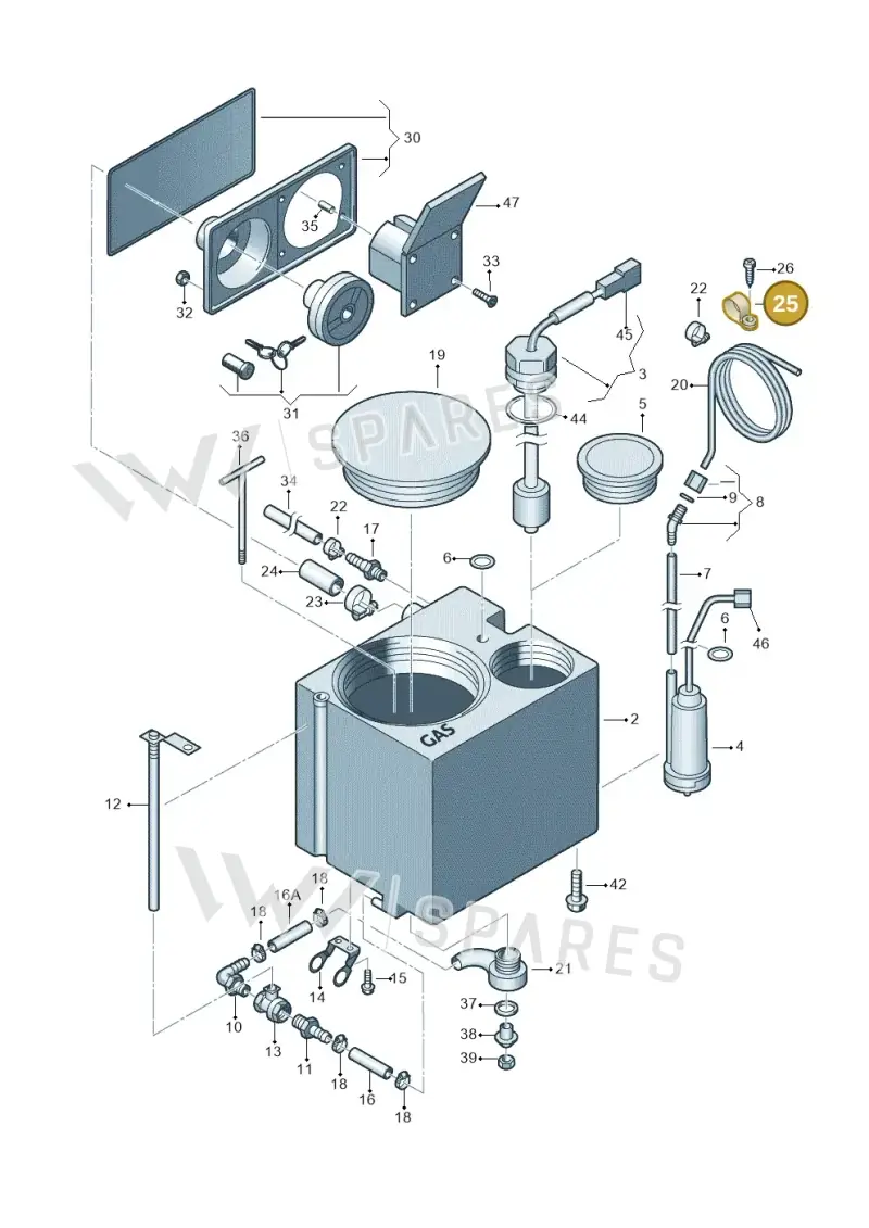 N0206267 — Volkswagen Caravelle (2019-2024) diagram 452068300, position 25