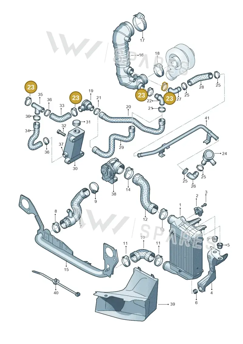 N0245203 — SEAT Exeo ST Reference (2008-2011) diagram 492145850, position 23