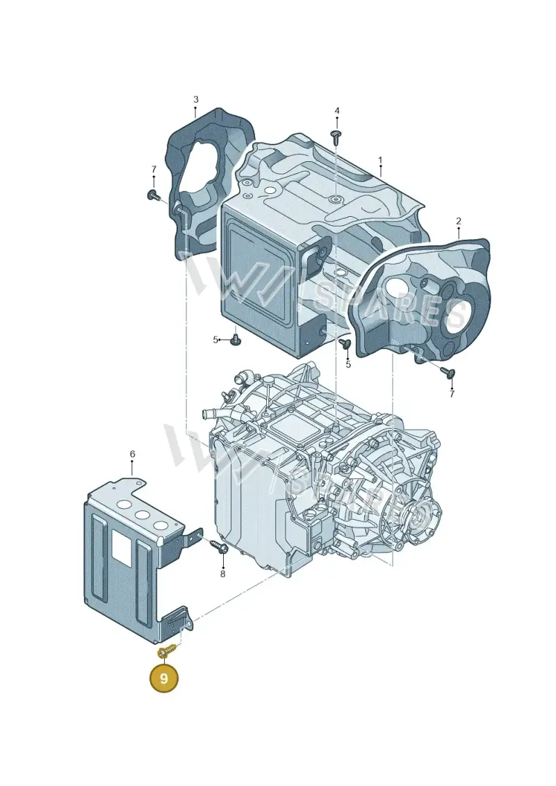 N03490111 — Audi Q8 e-tron (2018-2025) diagram 586901801, position 9