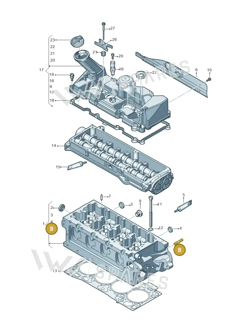 N0444076 — Volkswagen MAN TGE 55 (2016-2021) diagram 806103080, position 8