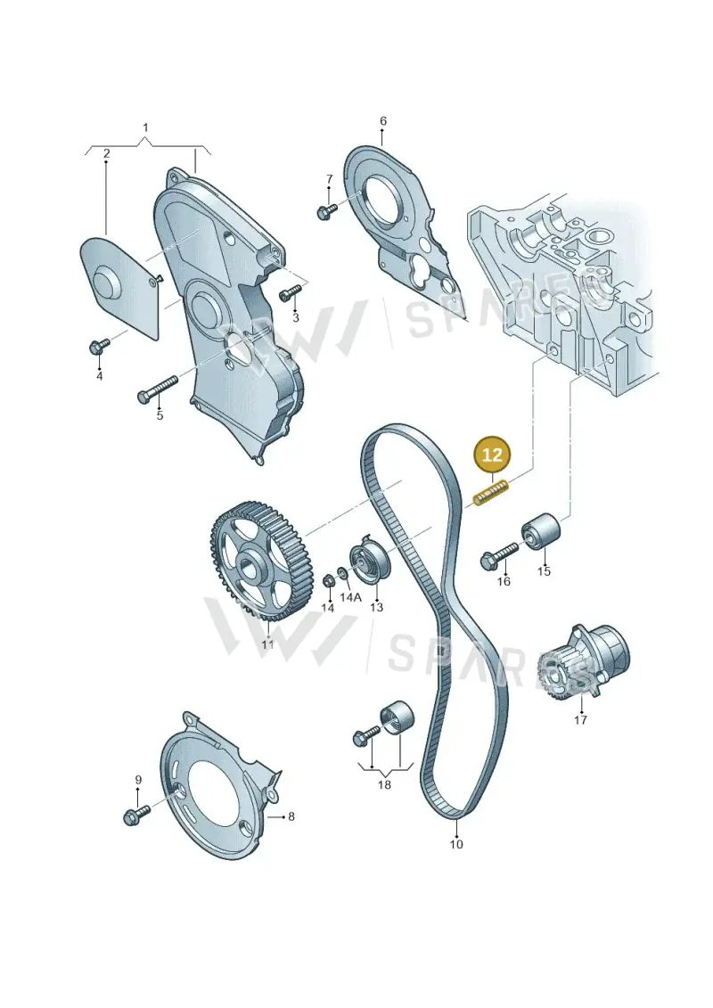 N0444356 — Volkswagen JETTA                  06> (2006-) diagram 409109700, position 12