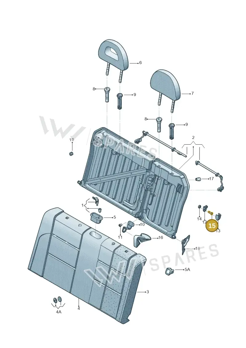 N10063202 — Volkswagen New Beetle (2001-2005) diagram 206885600, position 15