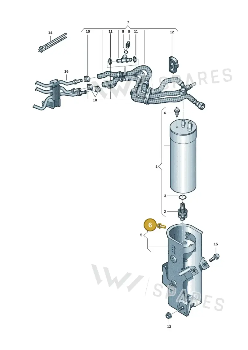 N10063604 — Volkswagen Transport. multivan (2019-2024) diagram 7fp127000, position 6