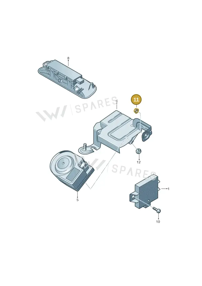 N10098809 — SEAT Ibiza Reference (2008-2011) diagram 409951200, position 11