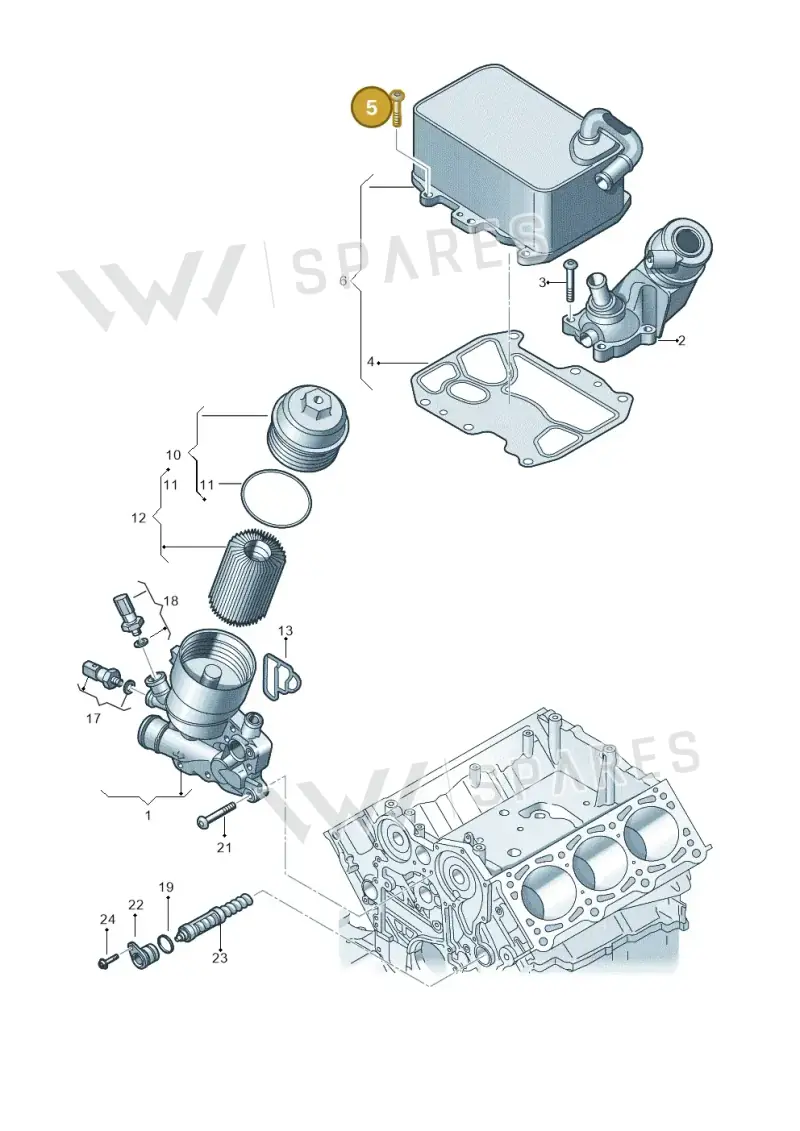 N10124309 — Volkswagen Amarok twin cab (2022-) diagram 788115560, position 5