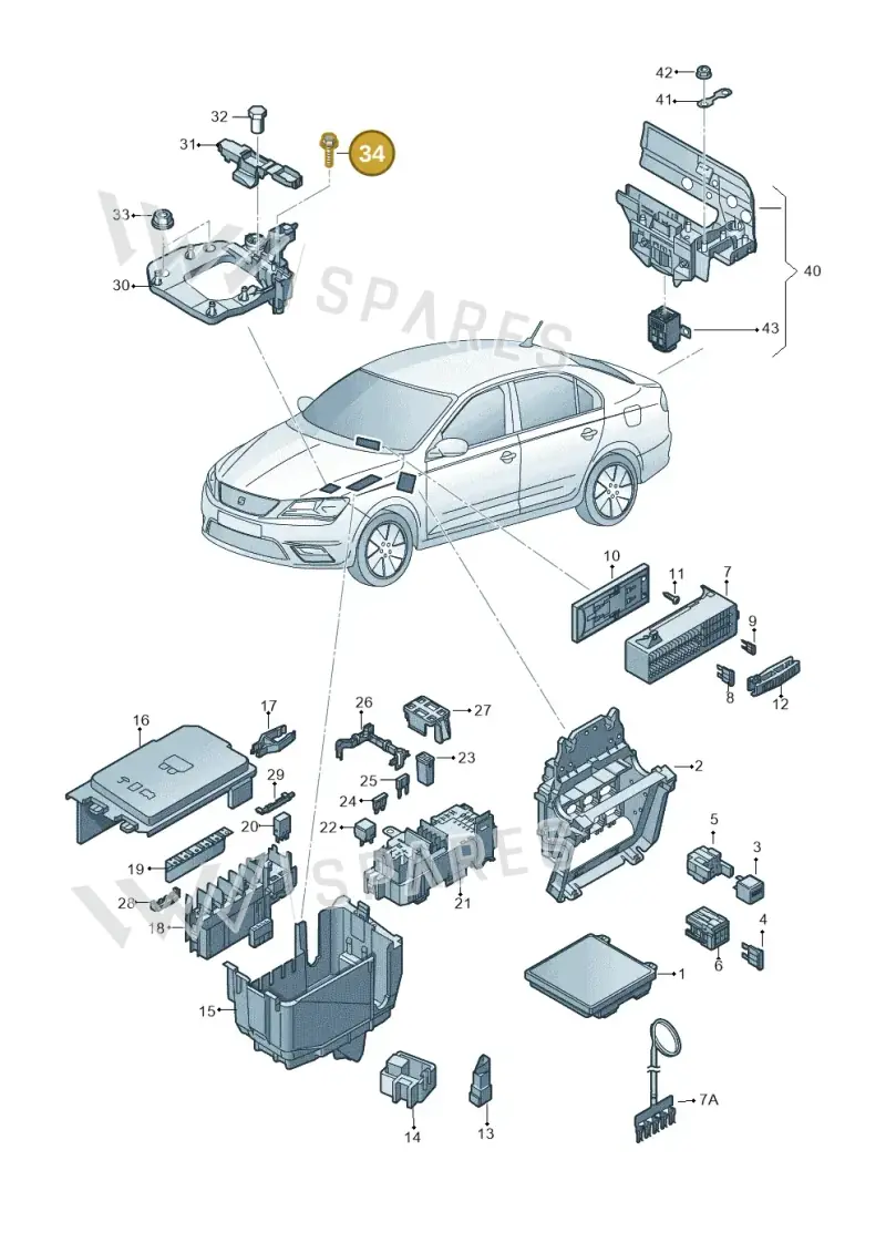 N10184203 — SEAT Toledo (2015-2019) diagram 742937000, position 34