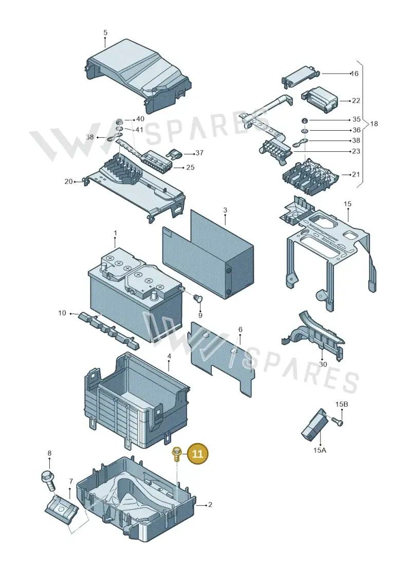 N10195301 — Skoda FABIA/COMBI            05> (2004-) diagram 453915000, position 11