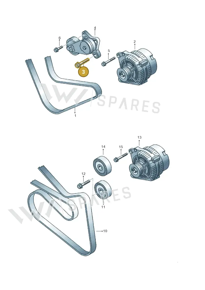 N10197301 — SEAT Toledo Reference (2012-2015) diagram 420903400, position 3