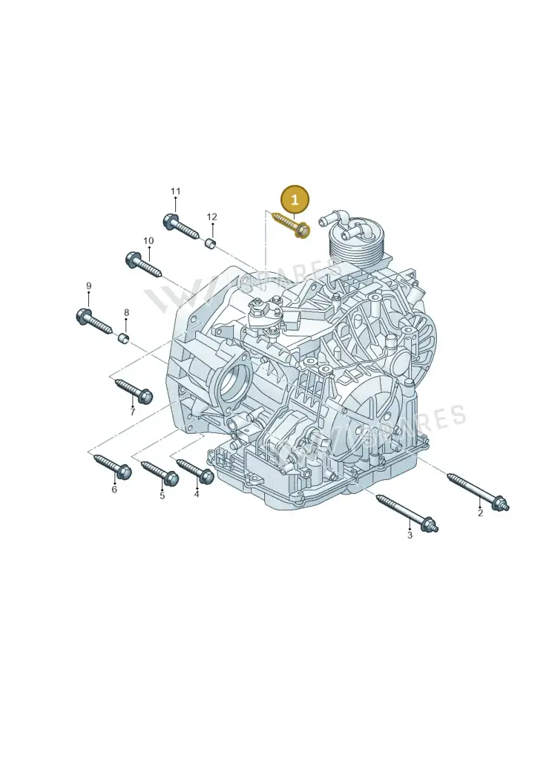 N10217103 — Volkswagen Passat CC (2011-2016) diagram 737300880, position 1