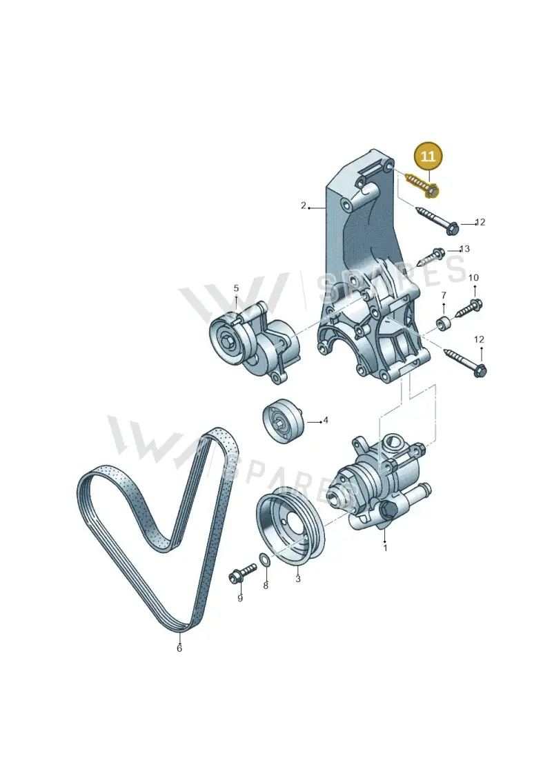 N10220402 — Volkswagen New Beetle             06> (2005-) diagram 194145210, position 11