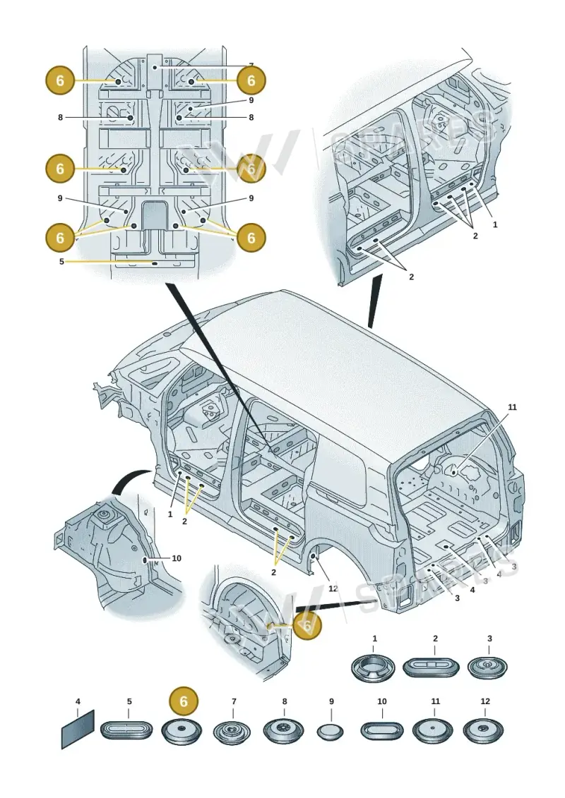 N10226601 — Volkswagen ID. Buzz (2022-2025) diagram 15a803680, position 6