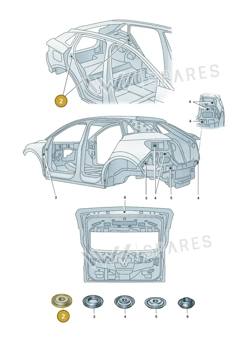 N10226701 — Volkswagen ID.4 Pro (2020-2023) diagram 11a803038, position 2