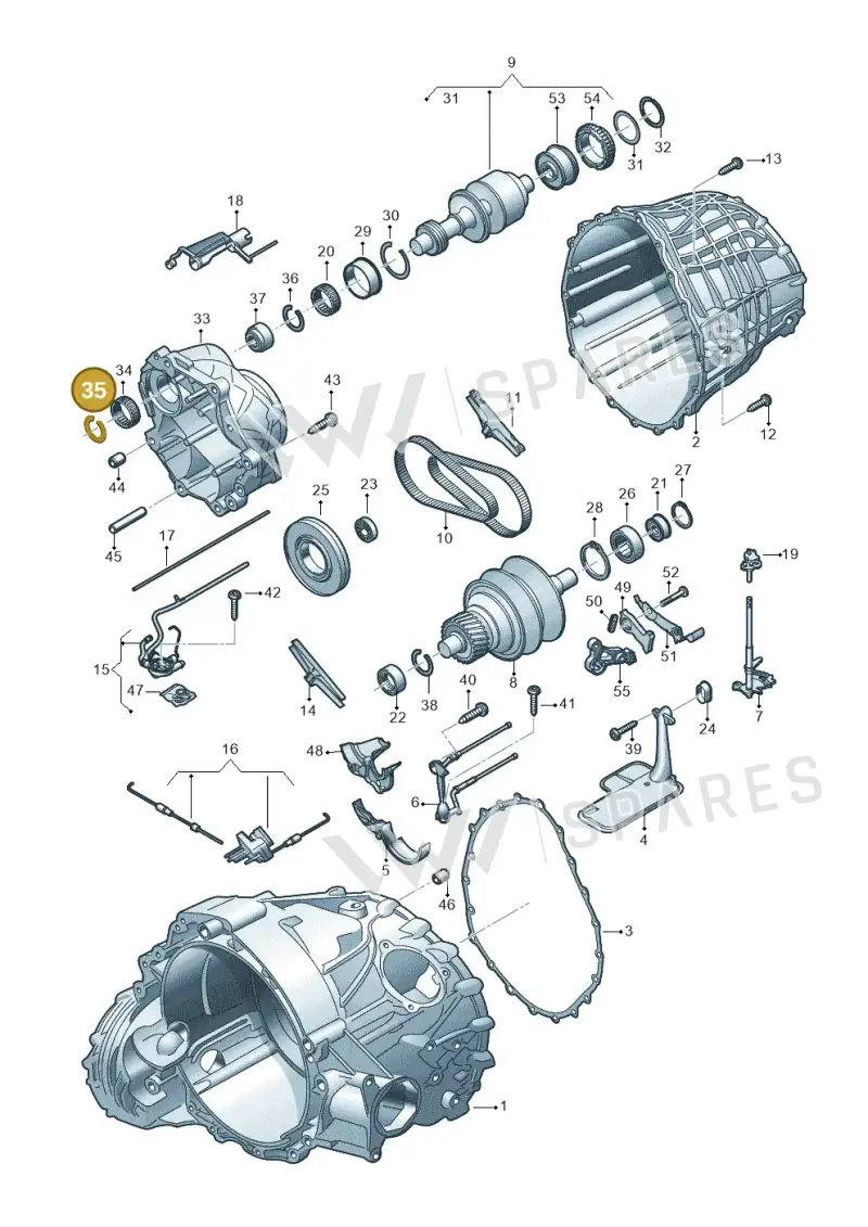 N10229802 — Audi A5 Sportback (2011-2017) diagram 636331100, position 35