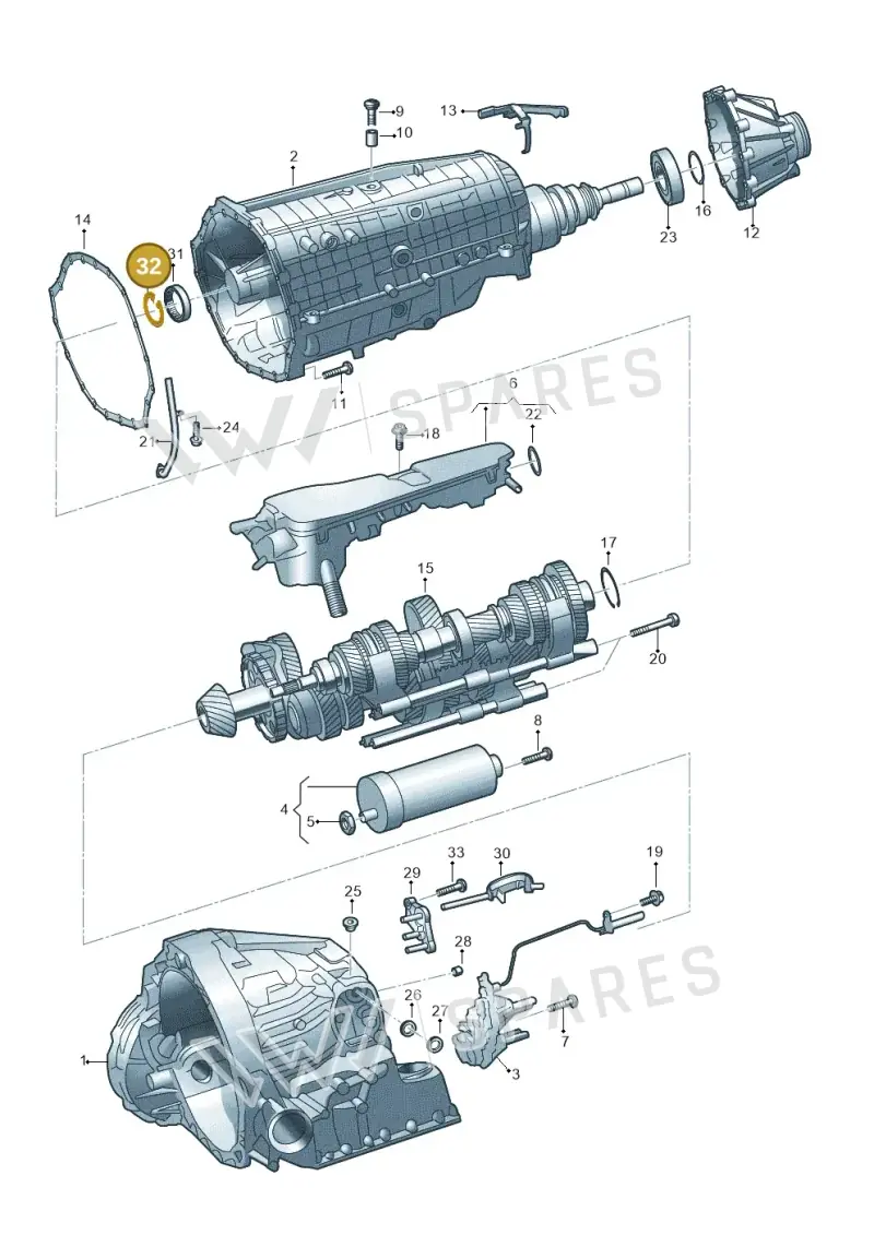 N10229802 — Audi A5 Sportback (2016-2025) diagram 849325860, position 32