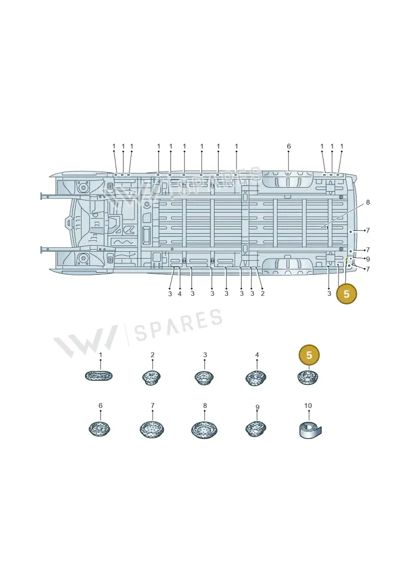 N10246001 — Volkswagen E-Crafter 35 (2018-2024) diagram 806803350, position 5