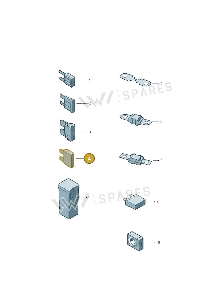N10251902 — Volkswagen Caravelle (2019-2024) diagram 7ep937045, position 4