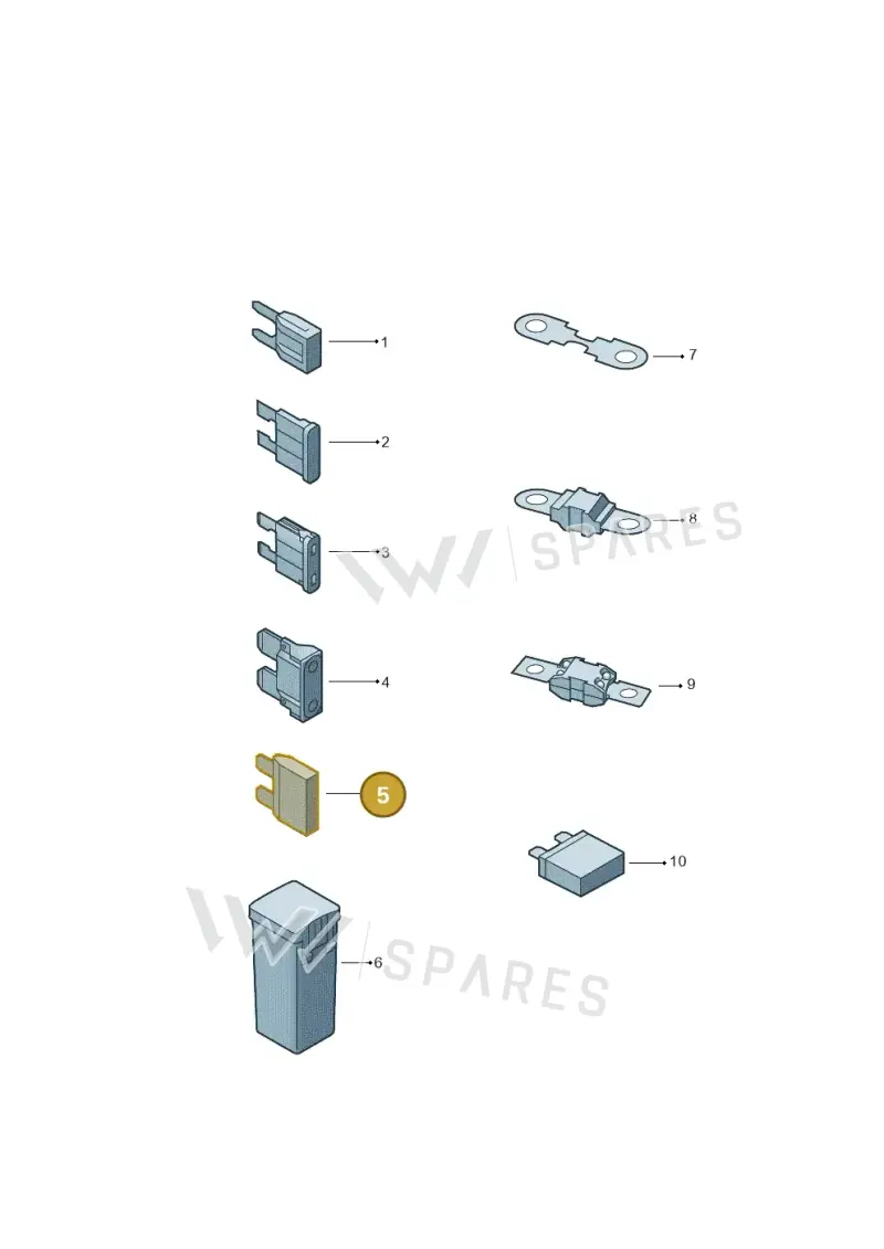 N10251903 — Volkswagen Caddy Maxi Kombi (2020-2024) diagram 937000000, position 5