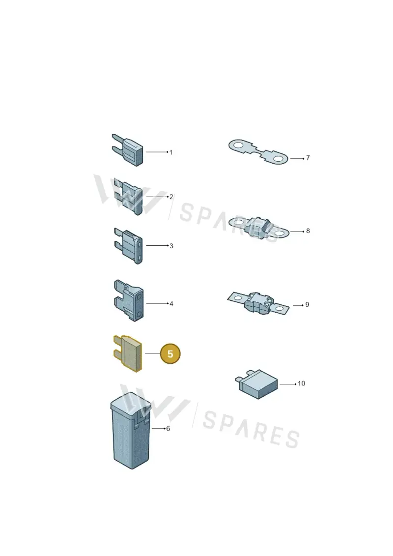 N10251908 — Volkswagen Caddy Maxi (2020-2025) diagram 937000000, position 5