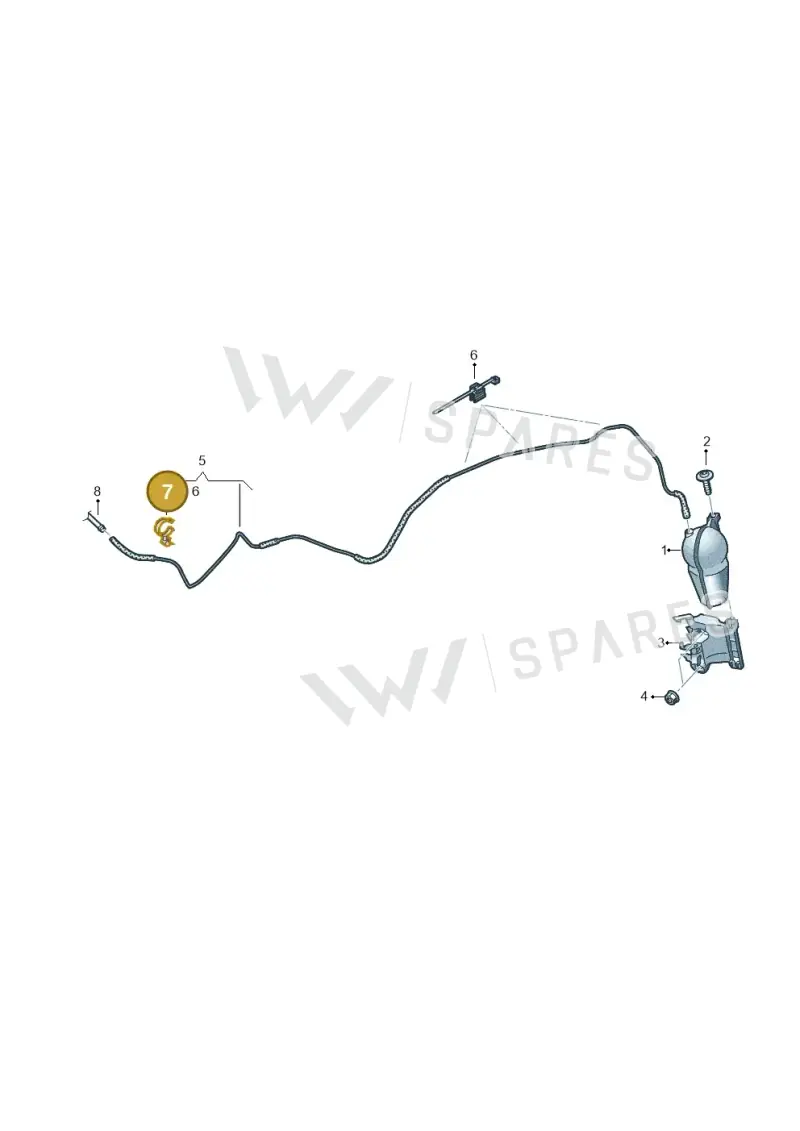 N10281002 — Audi A6 (2018-2025) diagram 435133047, position 7