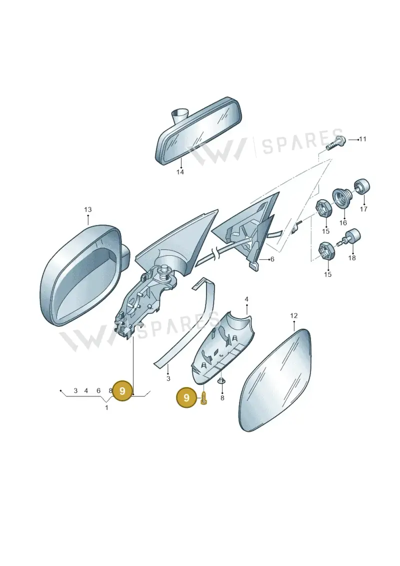 N10285301 — SEAT AROSA (2003-2004) diagram 232857400, position 9