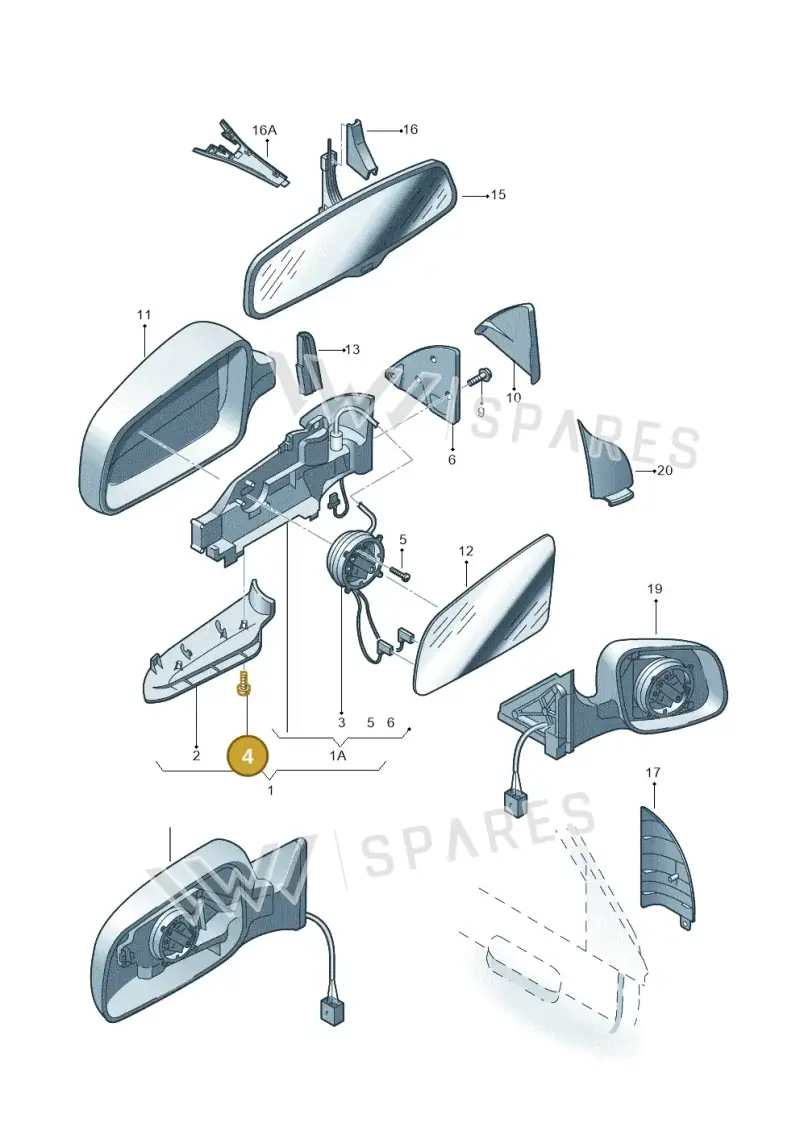 N10285301 — Audi A6 QU.ALLROAD     07> (2006-) diagram 603857400, position 4