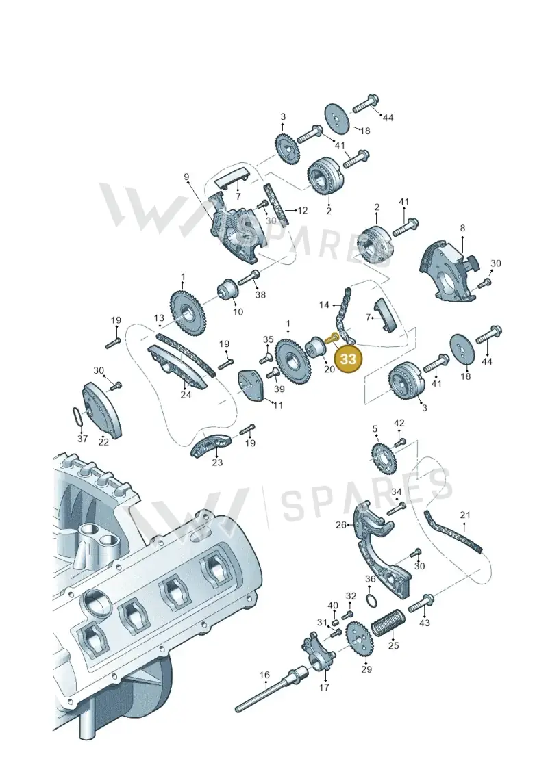 N10285501 — Audi Q5 qu. 2.0 TDI (2012-2017) diagram 724109350, position 33