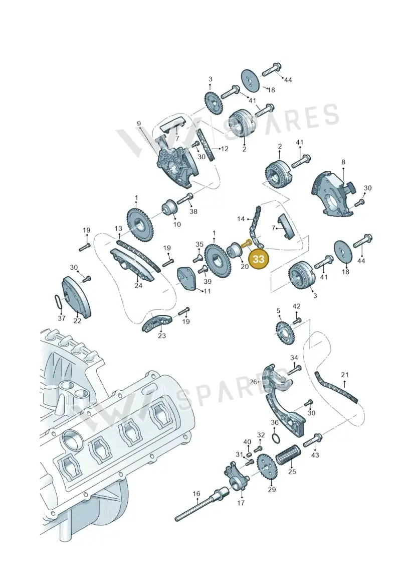 N10285501 — Audi A6 Avant (2012-2018) diagram 751109350, position 33
