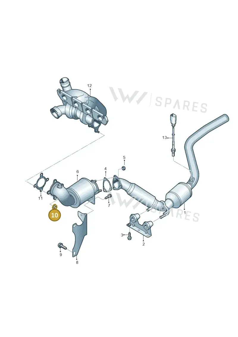 N10286108 — Volkswagen Caravelle (2015-2019) diagram 861253200, position 10