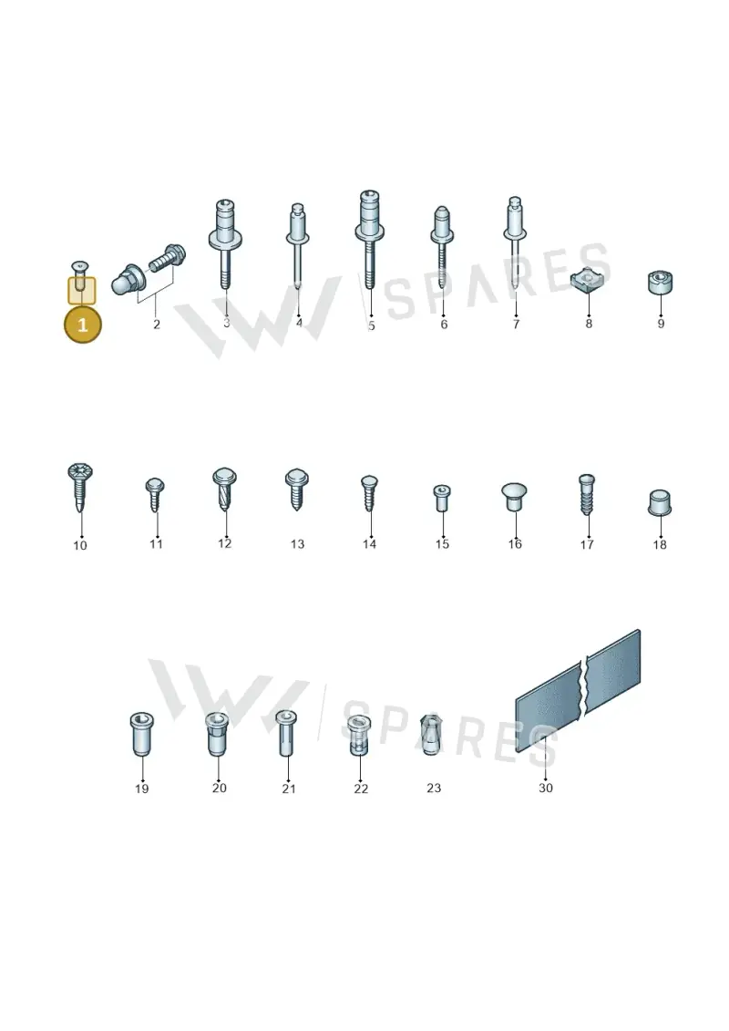 N10323901 — Volkswagen Amarok twin cab (2022-) diagram 806800100, position 1