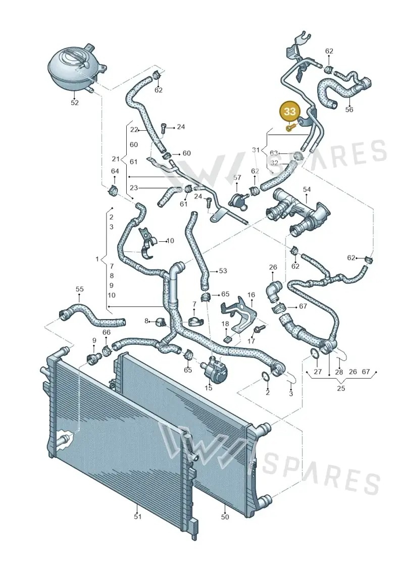 N10335202 — Volkswagen Caddy Maxi Kombi (2020-2024) diagram 745121580, position 33