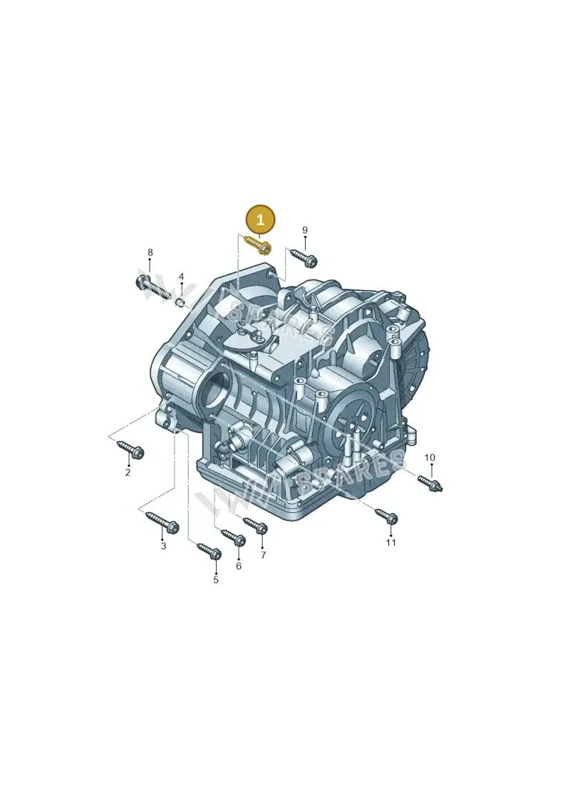 N10337803 — Volkswagen Jetta 2.0 (2015-2015) diagram 409300850, position 1