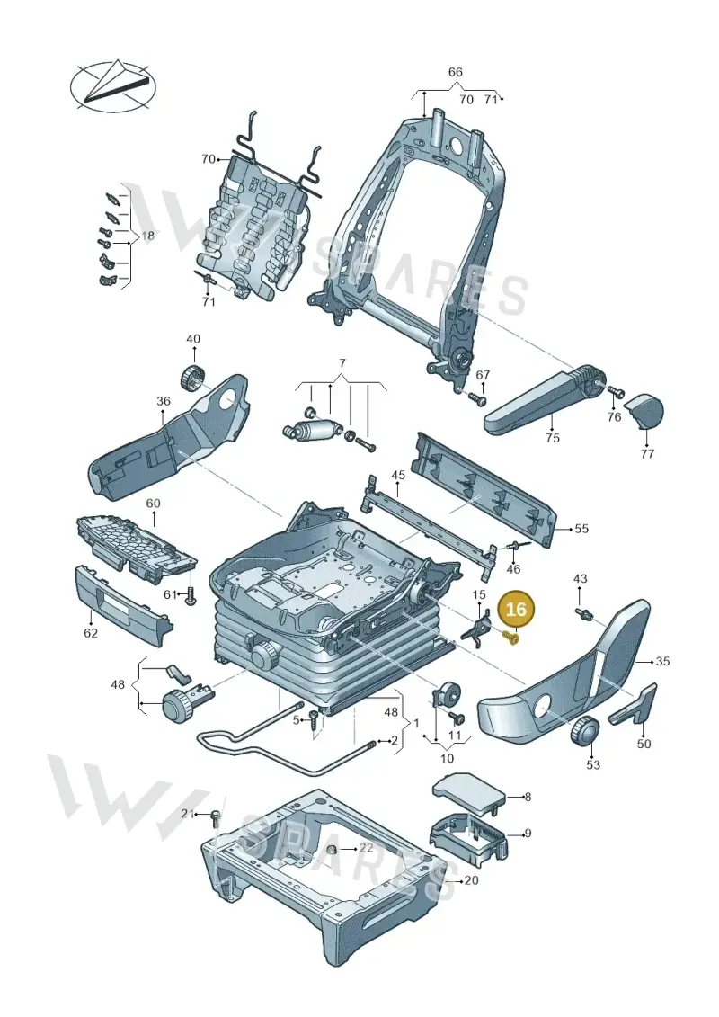 N10354503 — Volkswagen E-Crafter 35 (2018-2024) diagram 599881080, position 16