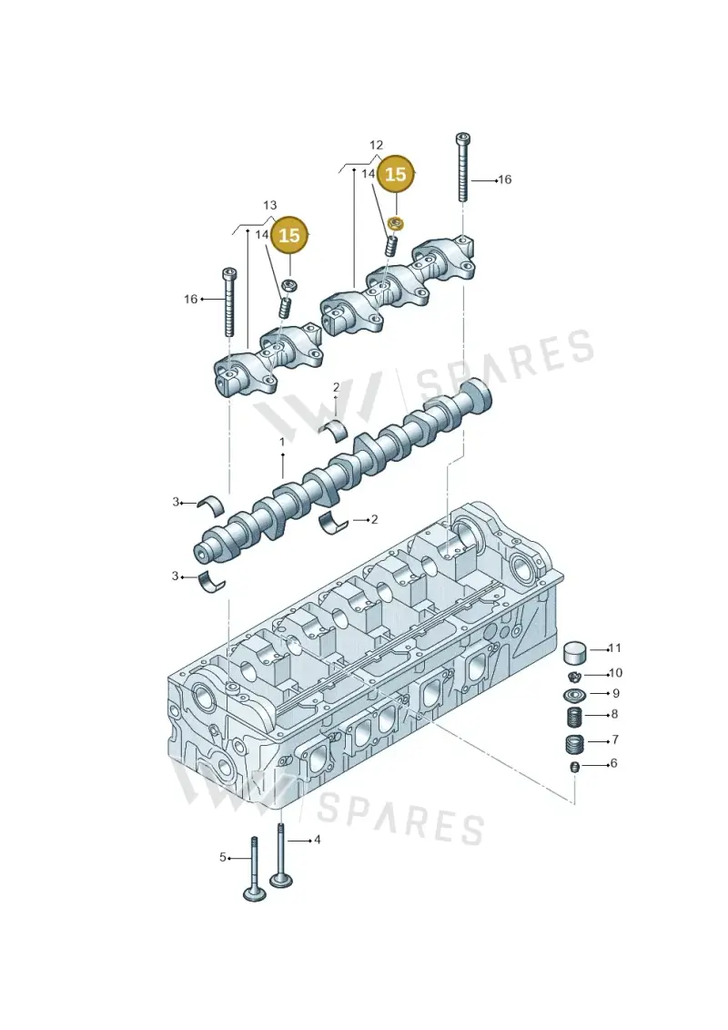 N10412901 — Volkswagen Touareg                08> (2007-) diagram 410109400, position 15
