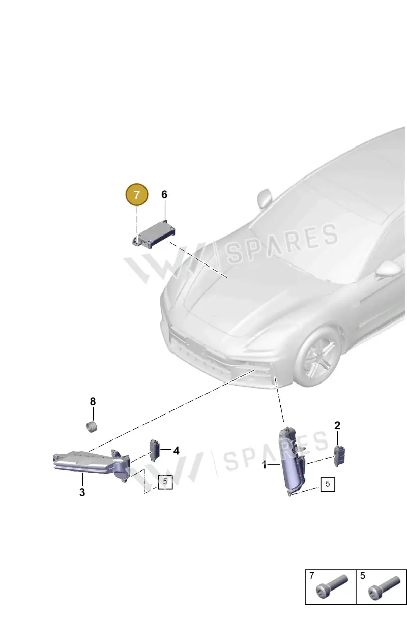 N10415902 — Porsche Panamera (2023-2025) diagram p62908200, position 7