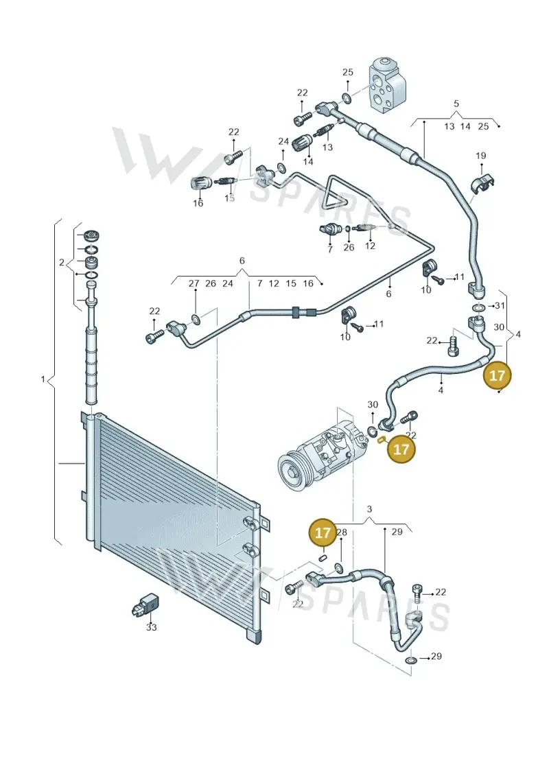 N10420602 — Volkswagen Amarok twin cab (2022-) diagram 683820150, position 17