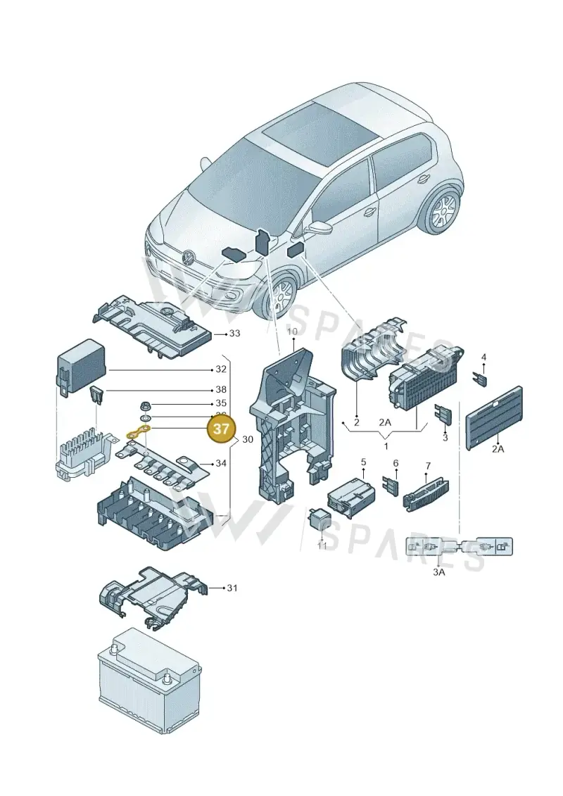 N10424906 — Skoda Citigo (2019-2021) diagram 772000080, position 37