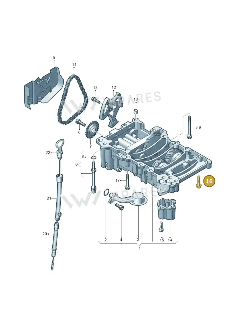 N10430503 — Volkswagen New Beetle             06> (2005-) diagram 266115150, position 16