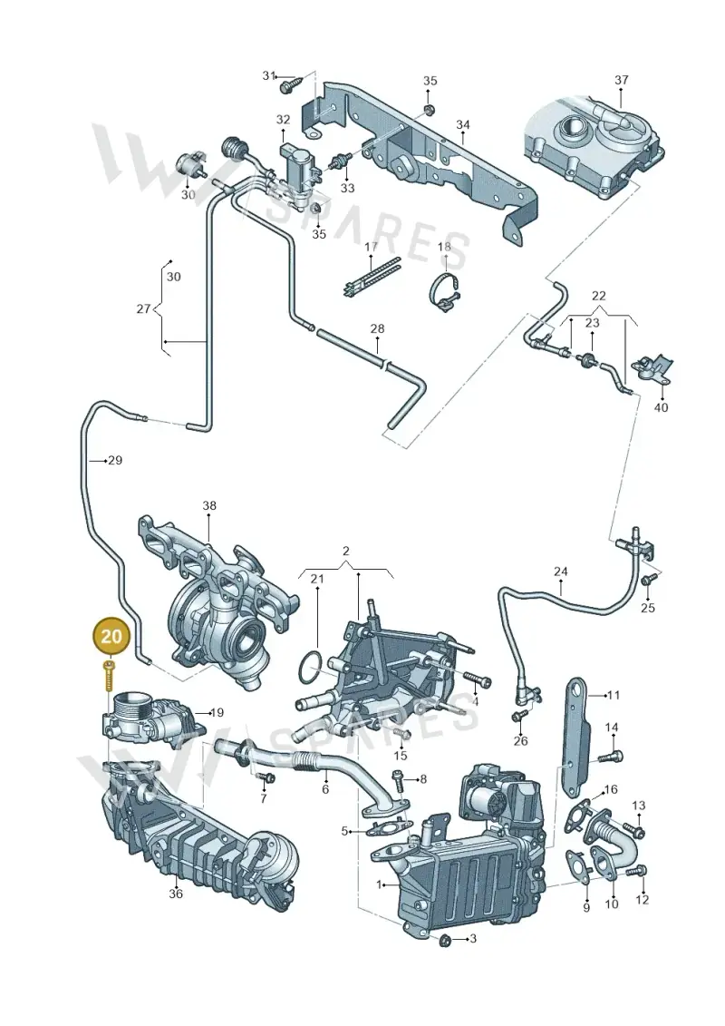 N10447402 — Volkswagen MAN TGE 55 (2016-2021) diagram 806131300, position 20
