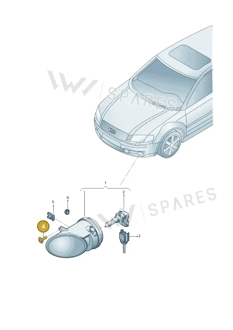 N10453702 — Audi Q5 (2009-2018) diagram 687941090, position 4