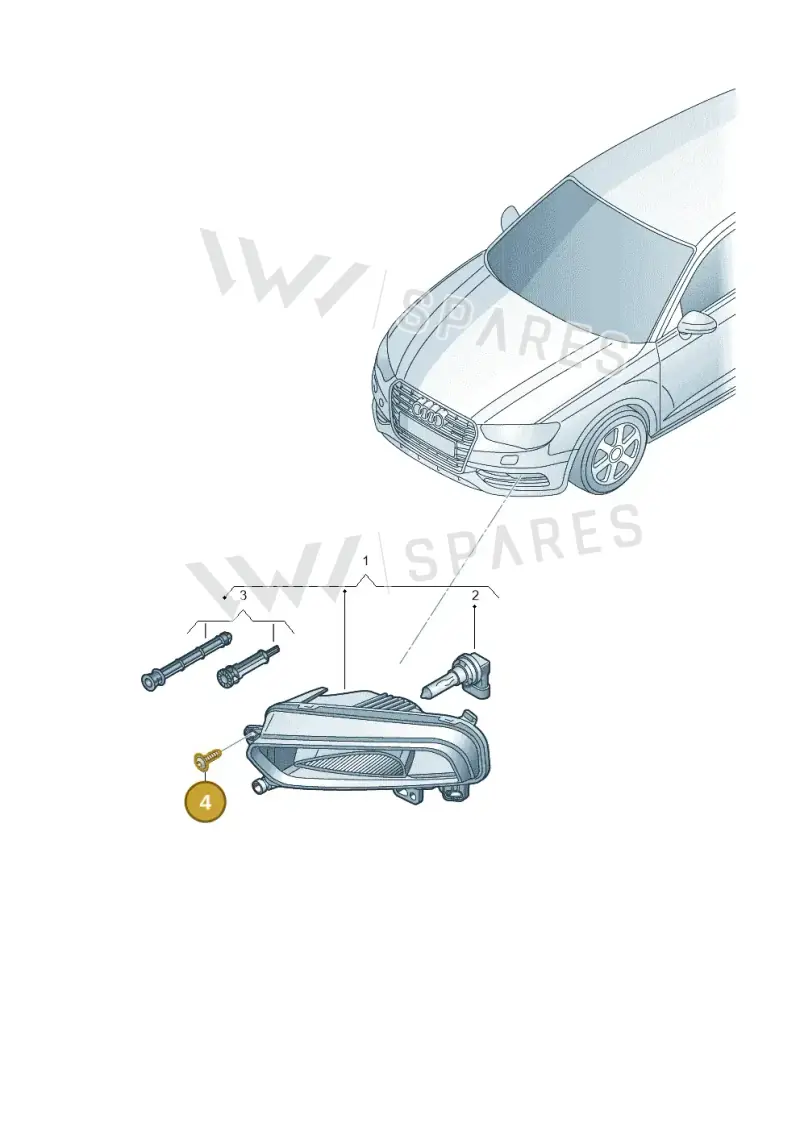 N10453702 — Audi A3 Limousine 2.0 (2015-2016) diagram 745941900, position 4