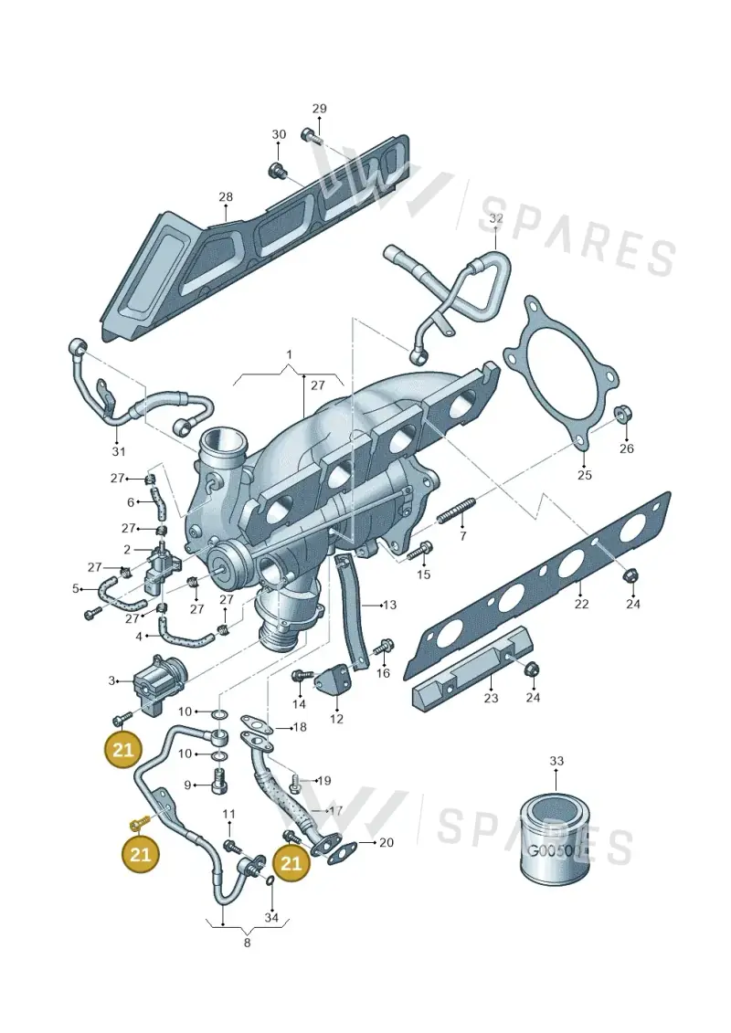 N10459201 — Volkswagen Amarok twin cab (2016-2022) diagram 647145600, position 21