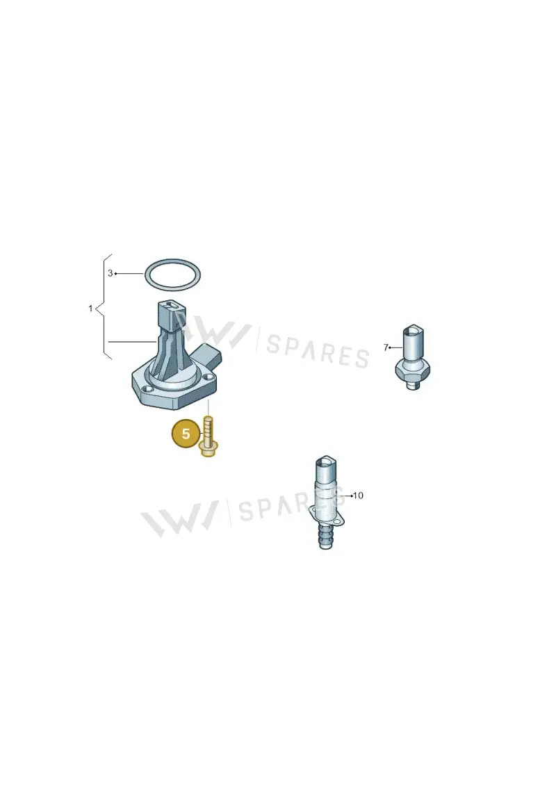 N10472003 — Volkswagen Passat CC (2011-2016) diagram 702919600, position 5